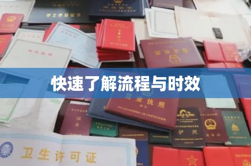 洞口快速了解流程与时效