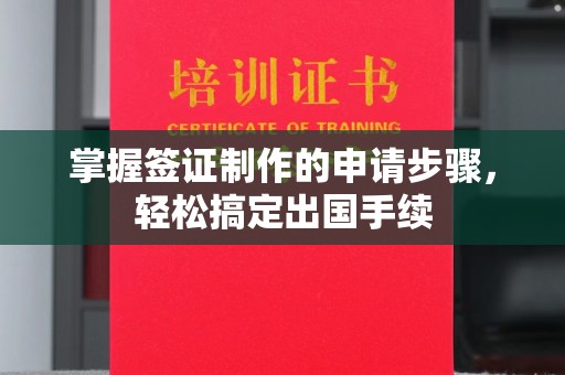 洞口掌握签证制作的申请步骤，轻松搞定出国手续