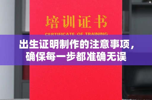 洞口出生证明制作的注意事项，确保每一步都准确无误